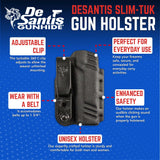 DeSantis Gunhide - Slim-Tuk IWB Holster for SIG P250C/P320C