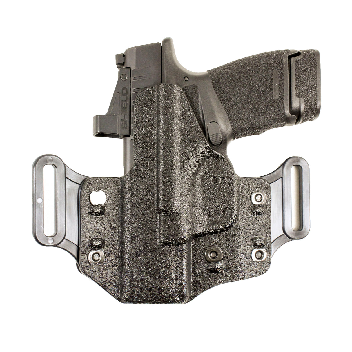 DeSantis Gunhide - Veiled Partner OWB Holster for Glock 19 - Black