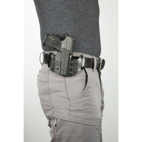 DeSantis Gunhide - Veiled Partner OWB Holster for Glock 19 - Black