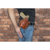DeSantis Gunhide - Vengeance Scabbard for Glock 19 with TLR-7A