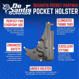 DeSantis Gunhide - Pocket Partner Holster for S&W Bodyguard 2.0