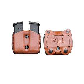 DeSantis Gunhide - Double Magazine Pouch for Glock 17/19 - Black