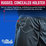 DeSantis Gunhide - Super Fly Pocket Holster for Glock 17/19