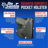 DeSantis Gunhide - Super Fly Pocket Holster for Glock 17/19