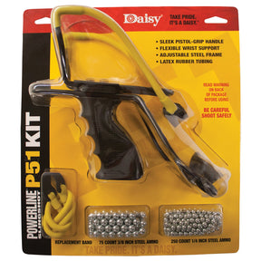 Daisy - P51 Slingshot Kit with Ammo and Replacement Band