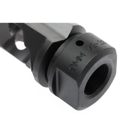 Fortis Manufacturing - Muzzle Brake 9MM 1/2x28 Black