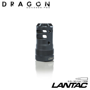 LanTac - Dragon Muzzle Brake .30 Cal 5/8x24 - Black