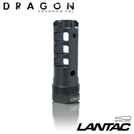 LanTac - Dragon Muzzle Brake 6MM ARC 5/8x24 - Black