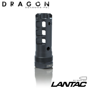 LanTac - Dragon 9MM Muzzle Brake 1/2x28 - Black
