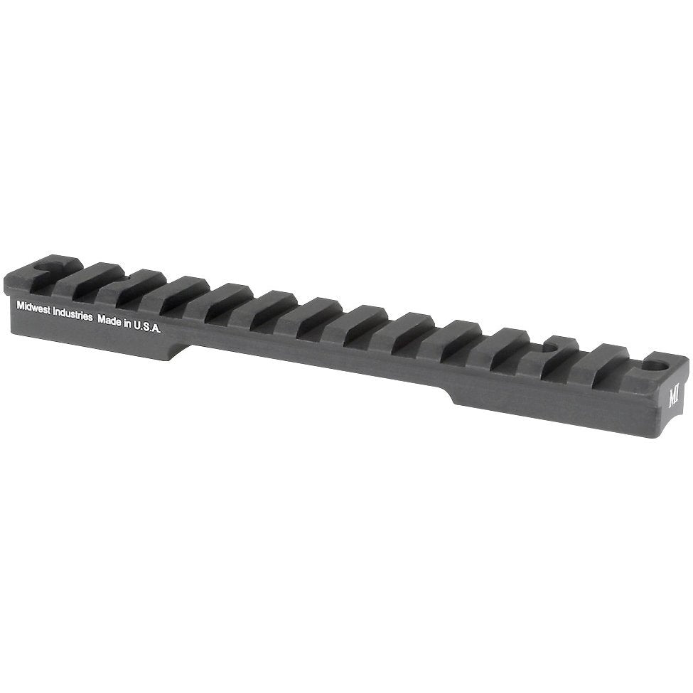 Midwest Industries - 1 Piece Base for Remington 700 SA - Black