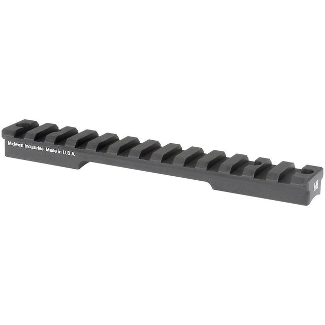 Midwest Industries - 1 Piece Base for Remington 700 SA - Black