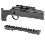 Midwest Industries - 1 Piece Base for Remington 700 SA - Black