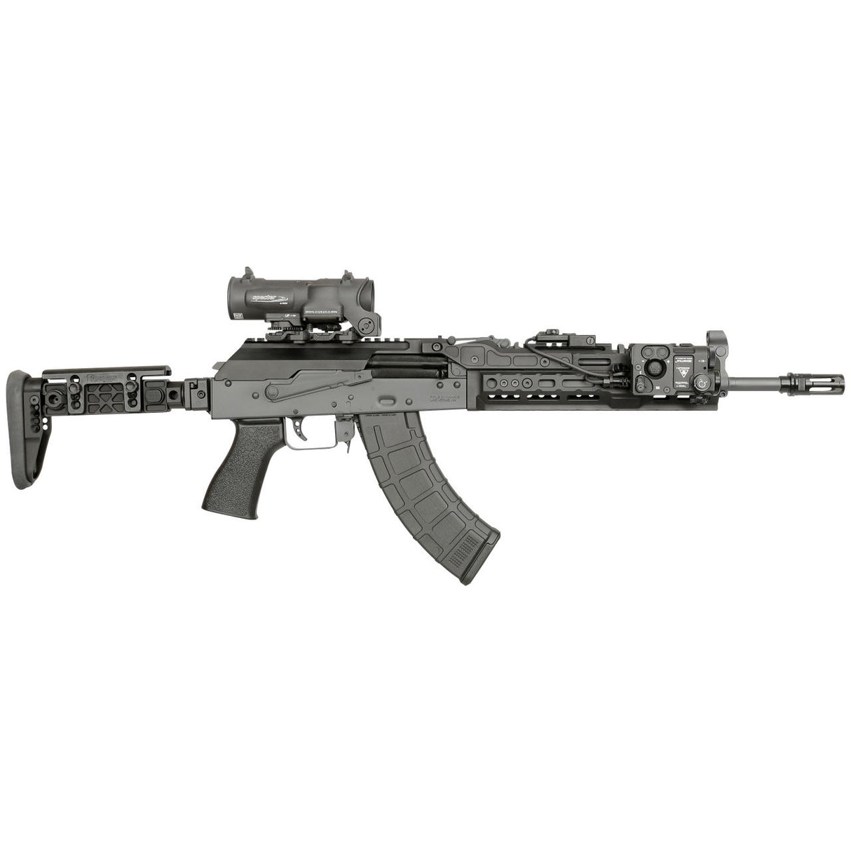 Midwest Industries - Alpha AK47 Handguard 6" M-LOK - Black