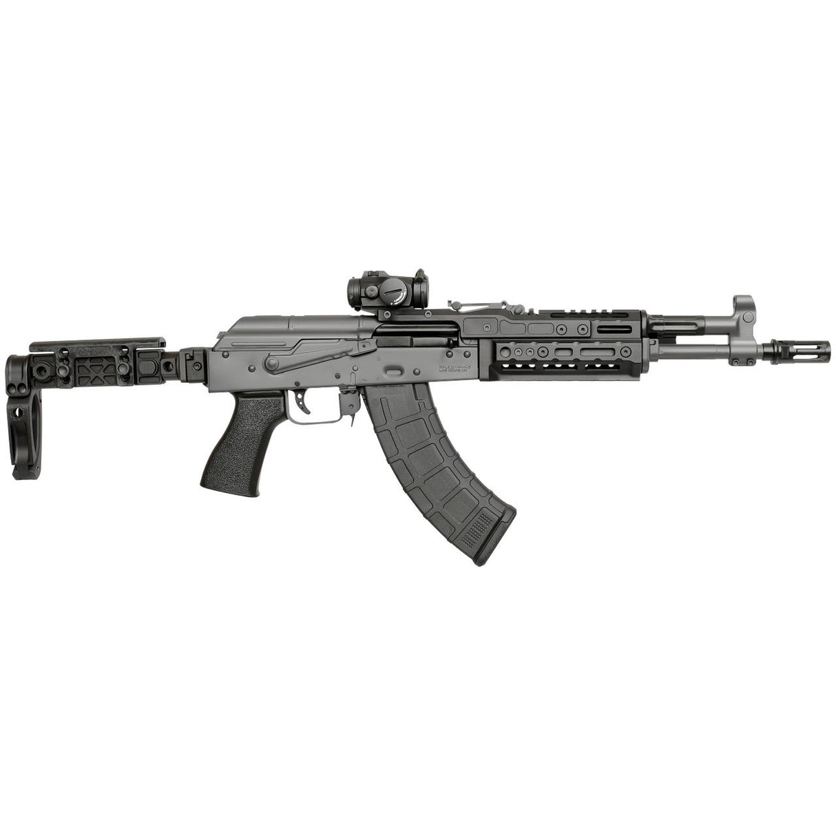 Midwest Industries - Alpha AK47 Handguard 6" M-LOK - Black
