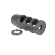 Midwest Industries - 3-Chamber AR Muzzle Brake - Black