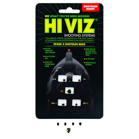 Hi-Viz - Spark II Sight Set Red for Removable Bead