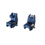 Hi-Viz - Folding AR Back Up Sights with Green Tritium