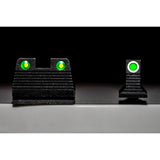 Hi-Viz - N2 Co-Witness Sight for Glock MOS - Green/White