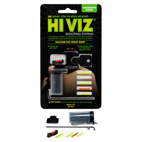 Hi-Viz - Interchangeable Front Sight for Walther P22