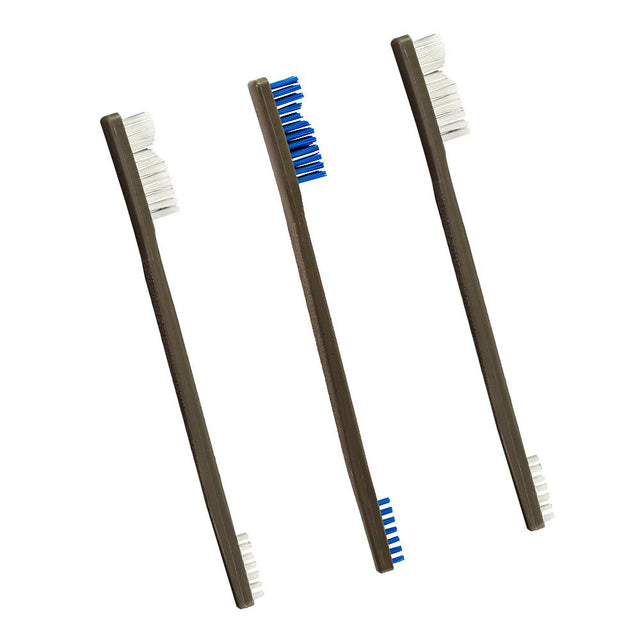 Otis Technology - 3-Pack AP Brushes with Nylon and Blue Nylon