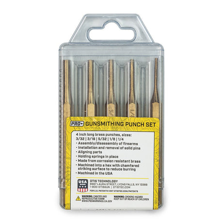 Otis Technology - Pro Plus Brass Gunsmithing Punch Set
