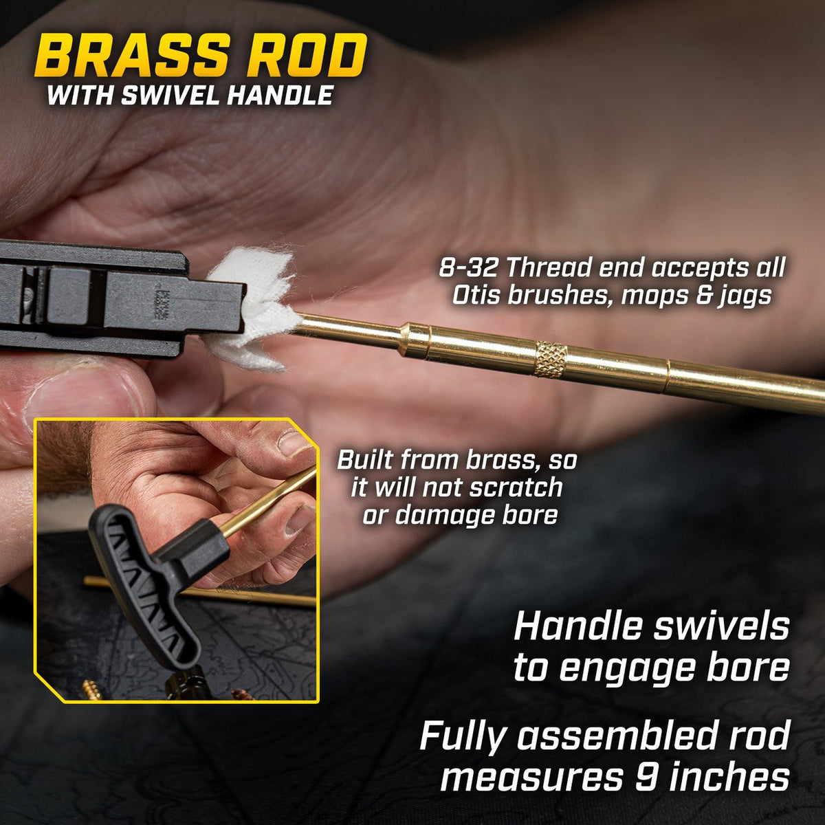 Otis Technology - .22 Caliber Pistol Cleaning Kit