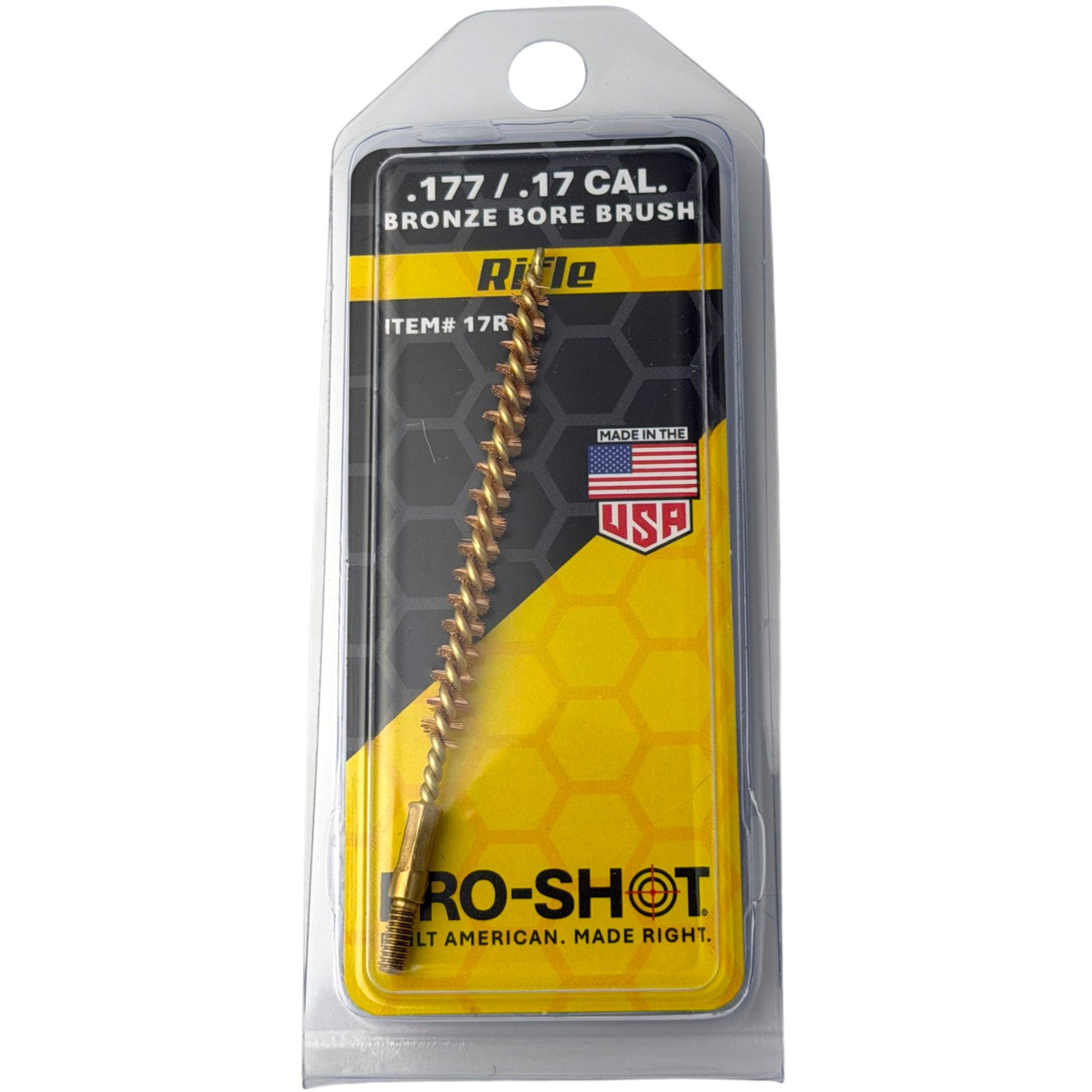 Pro-Shot - .17 Cal Rifle Brush Bronze