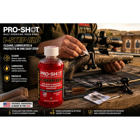 Pro-Shot - 1-Step Solvent and Lube 8oz