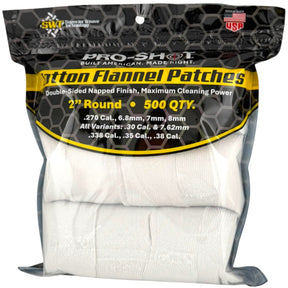 Pro-Shot Products - Cleaning Patches .270-.38 Cal, 500 Count