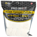 Pro-Shot Products - .38-.45 Caliber Cleaning Patches, 500 Pack