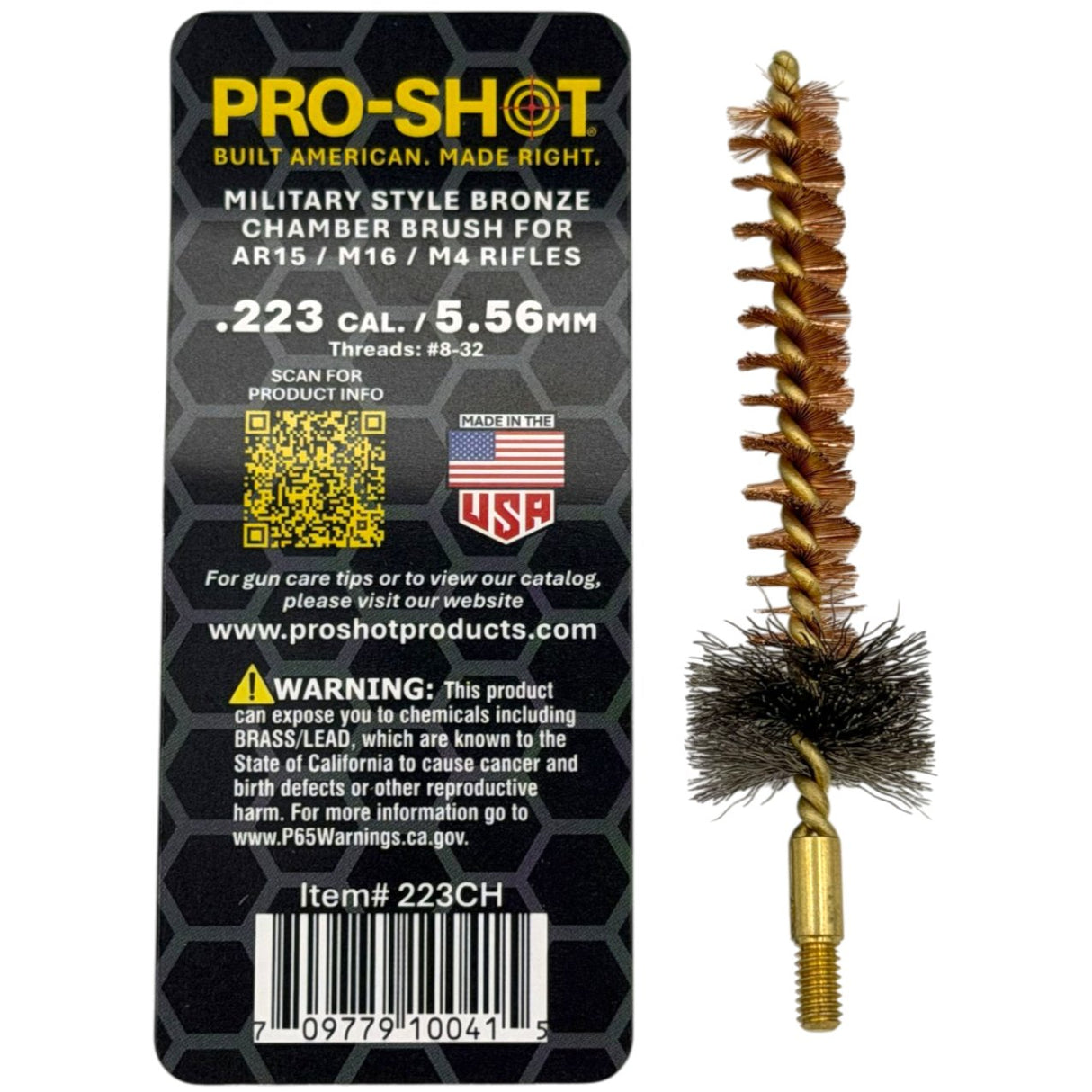 Pro-Shot Products - Chamber Brush for AR-15/M16