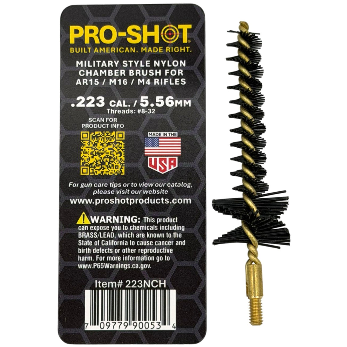 Pro-Shot Products - Nylon Chamber Brush for AR-15