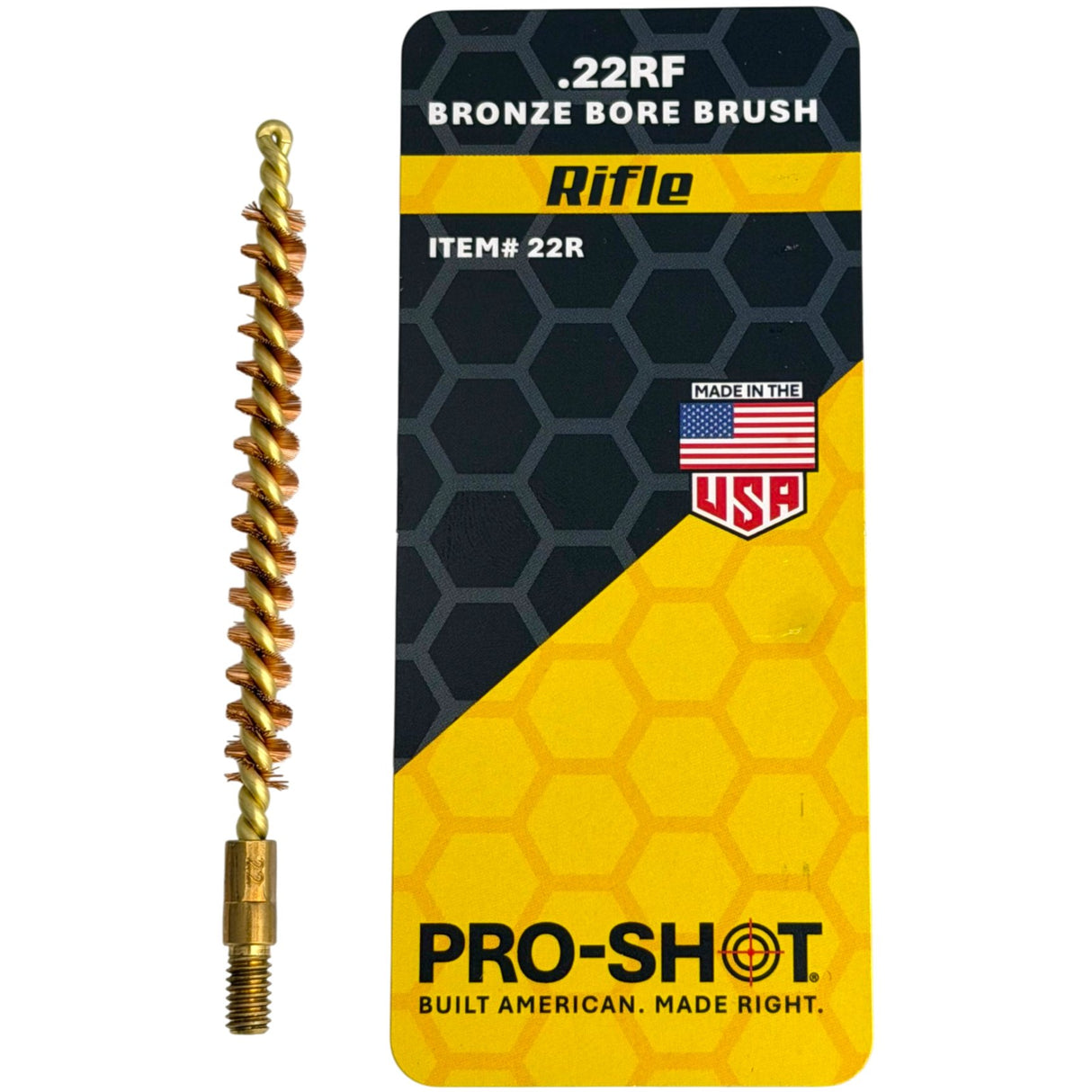 Pro-Shot Products - Rimfire Brush .22 Caliber Bronze