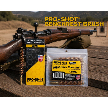 Pro-Shot Products - Bronze Brush .303 Caliber