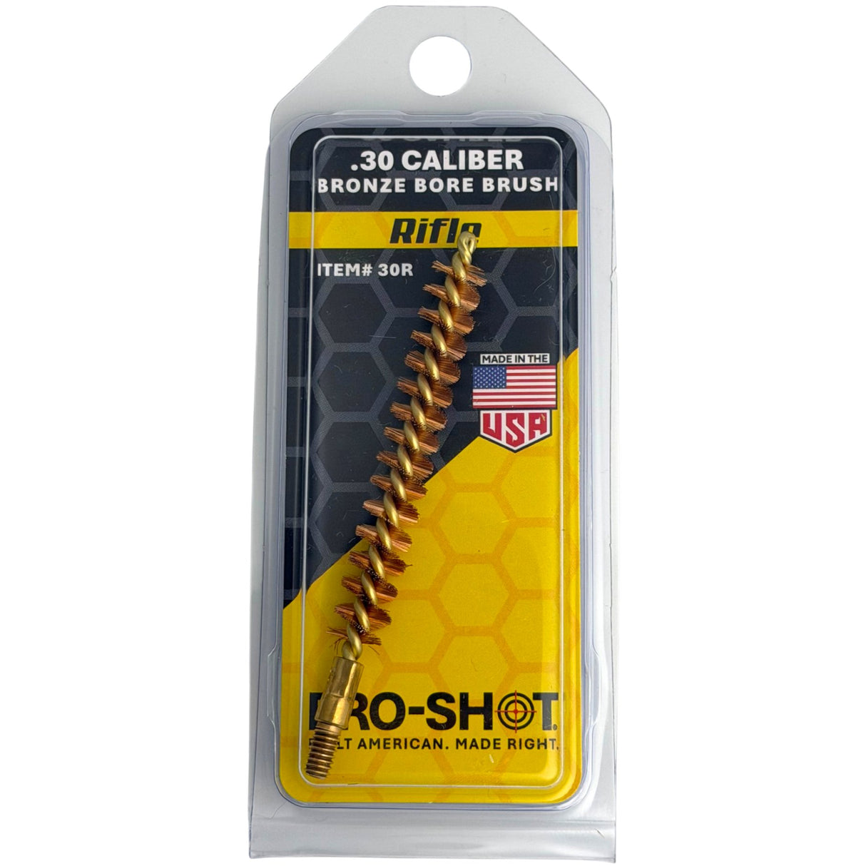 Pro-Shot - Bronze Rifle Brush .30 Caliber