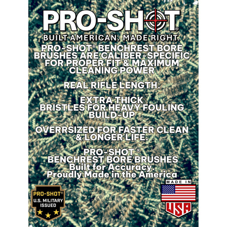 Pro-Shot - Bronze Rifle Brush .30 Caliber