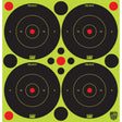 Pro-Shot Products - 3" Green Bullseye Adhesive Targets, 48 Pack