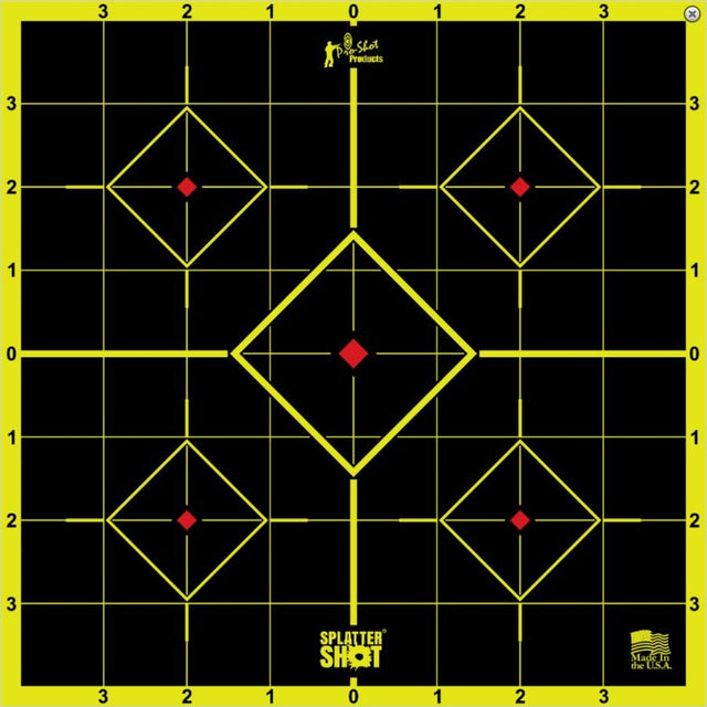 Pro-Shot Products - Splatter Shot 8" Adhesive Targets, 6 Pack