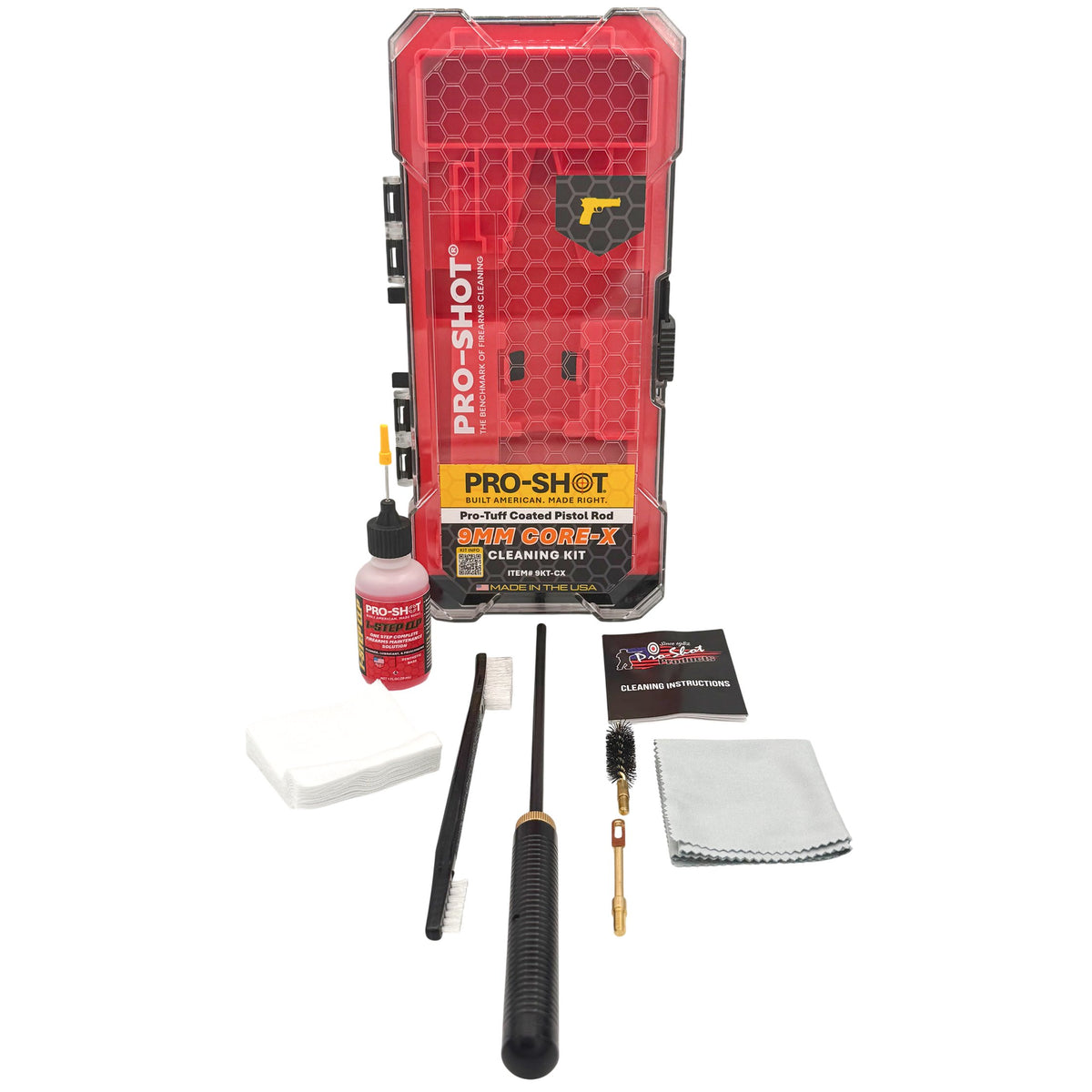 Pro-Shot Products - Core X Cleaning Kit for 9MM