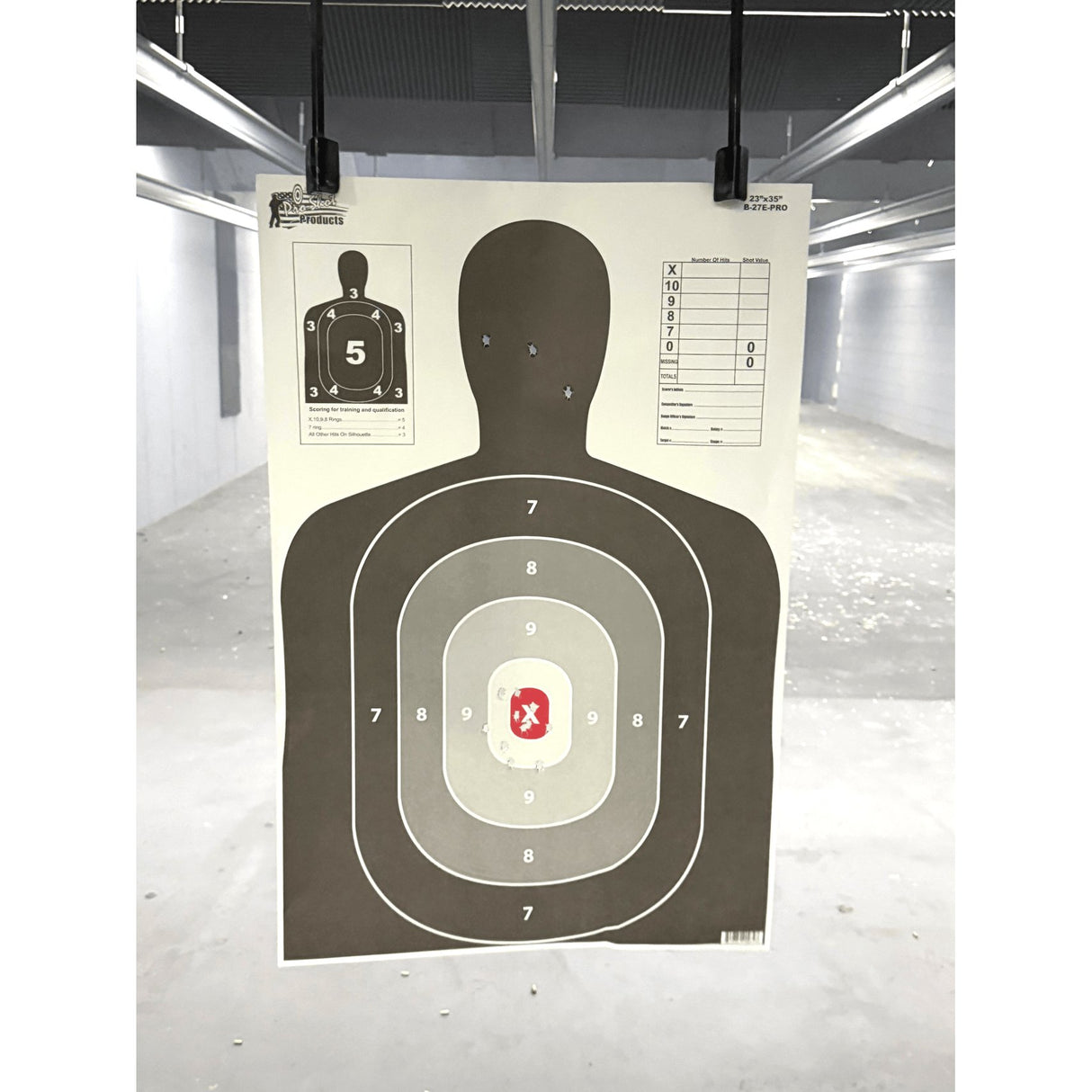 Pro-Shot Products - Silhouette Target-Pro B27, 23"x35" 5 Pack