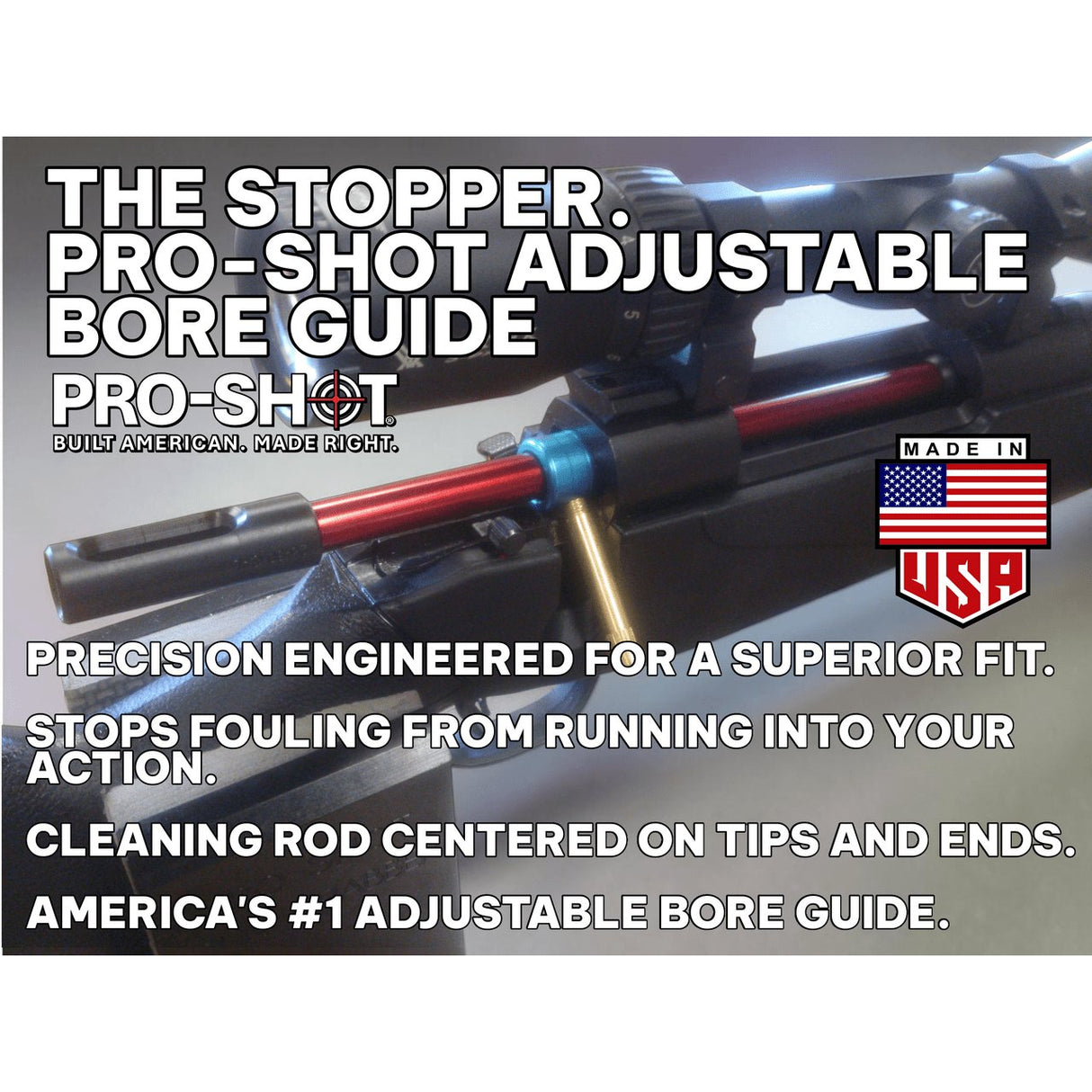 Pro-Shot Products - Adjustable Bore Guide .22-.30 Cal