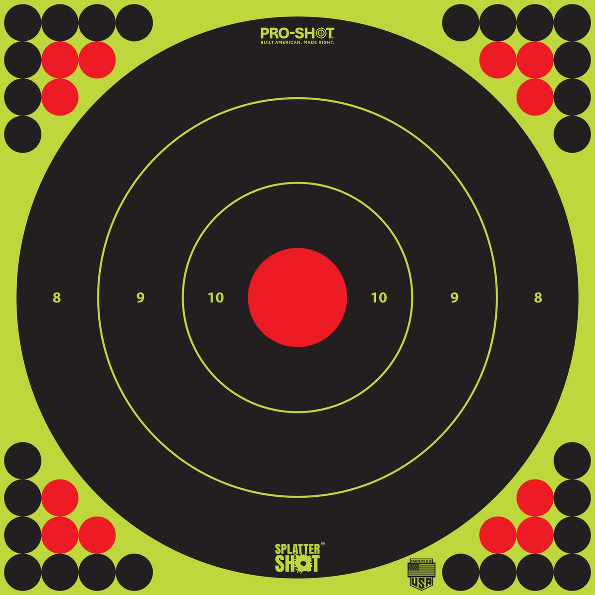 Pro-Shot Products - Splatter Shot 17.25" Bullseye Adhesive Target