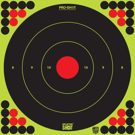 Pro-Shot Products - Splatter Shot 17.25" Bullseye Adhesive Target
