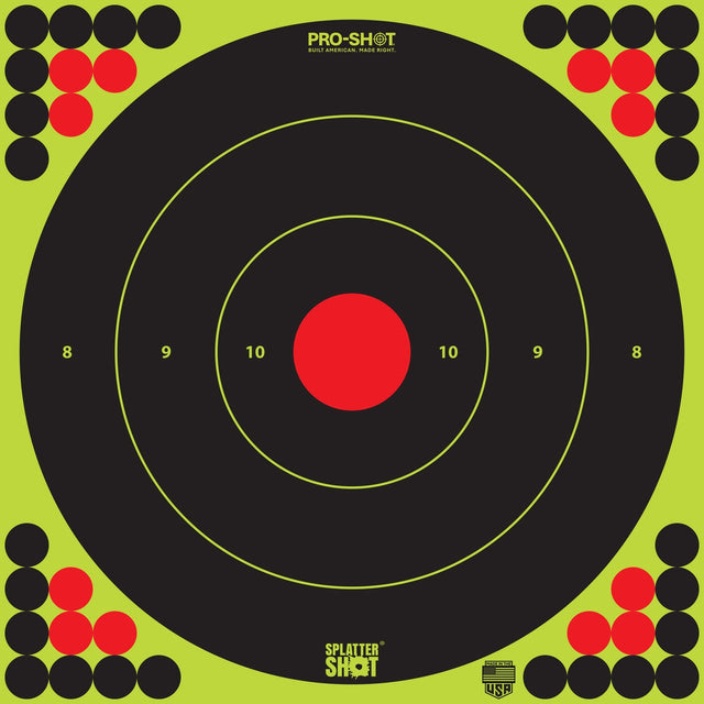 Pro-Shot Products - Splatter Shot 17.25" Bullseye Adhesive Target