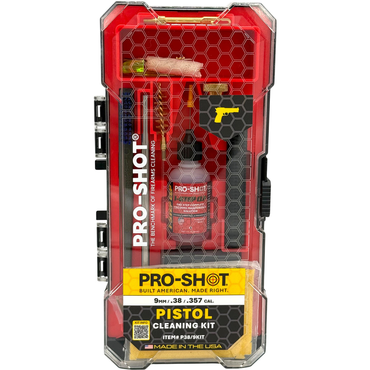 Pro-Shot Products - Premium Classic Pistol Cleaning Kit