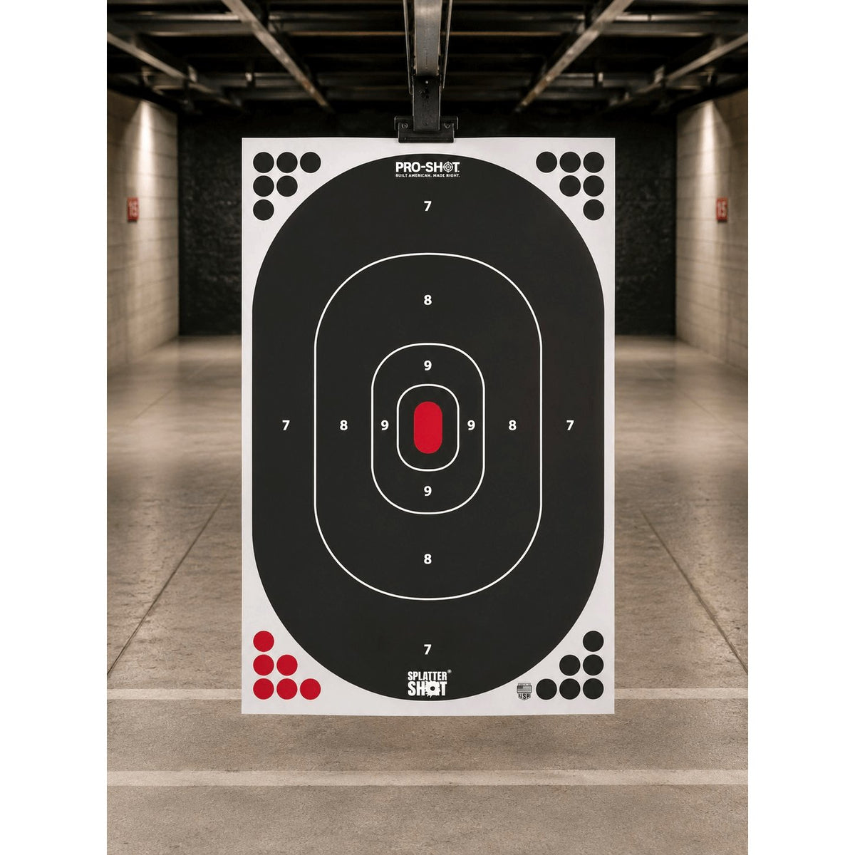 Pro-Shot Products - Splatter Shot 12x17" Silhouette Targets, 5 Pack