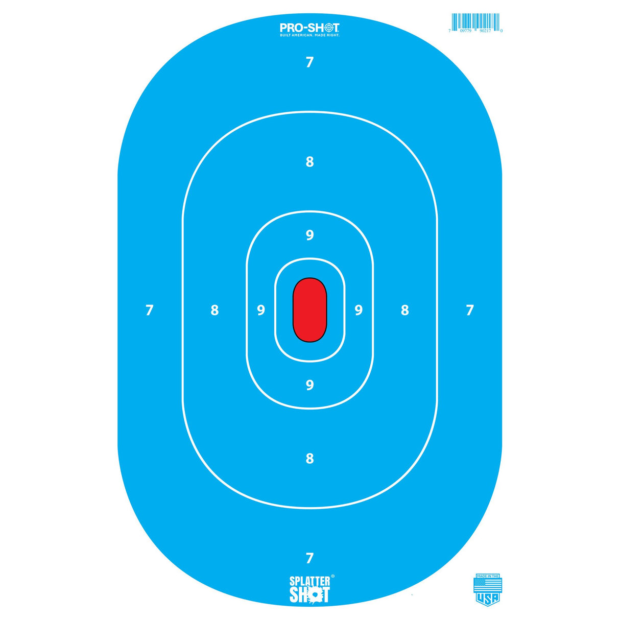 Pro-Shot Products - Splatter Shot 12x18 Silhouette Targets, 8 Pack