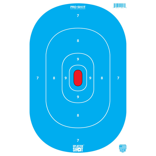 Pro-Shot Products - Splatter Shot 12x18 Silhouette Targets, 8 Pack