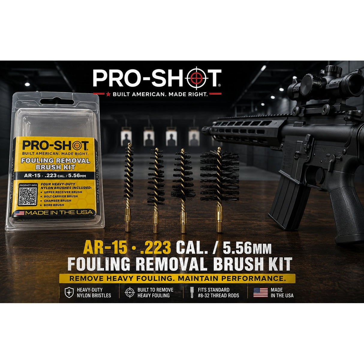 Pro-Shot Products - Total Fouling Removal Kit for AR-15