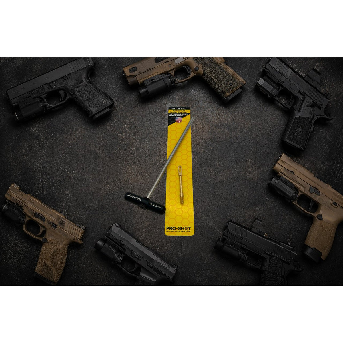 Pro-Shot Products - Ultimate Universal Pistol Cleaning Kit